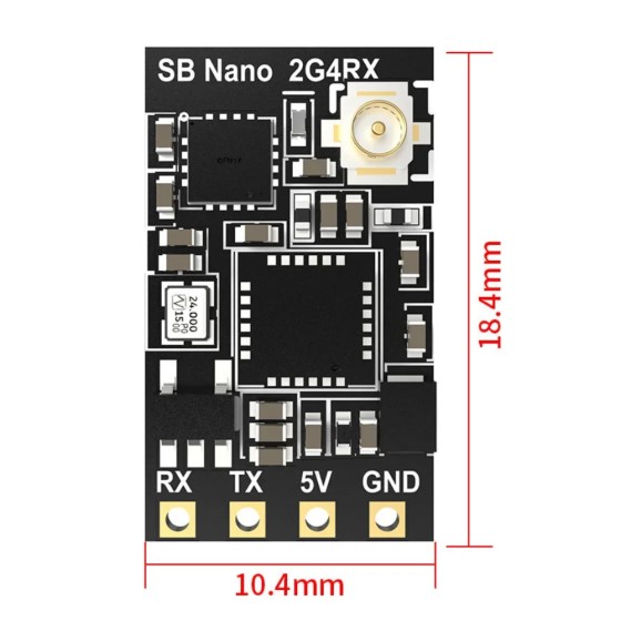 SpeedyBee Nano 2.4GHz / 915MHz ExpressLRS ELRS Ultra Lightweight for Racer Drone RC Model